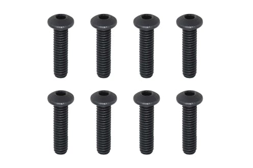 #ZC-BH2510 - Yokomo M2.5x10 Button Head Socket Screw  8pcs