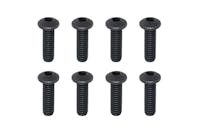 #ZC-BH258 - Yokomo M2.5x8 Button Head Socket Screw  8pcs