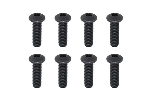 #ZC-BH258 - Yokomo M2.5x8 Button Head Socket Screw  8pcs