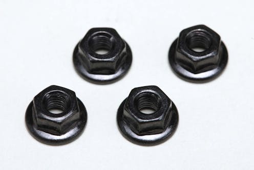 #ZC-N3FS - Yokomo M3 Steel Flange Nut (4pcs)