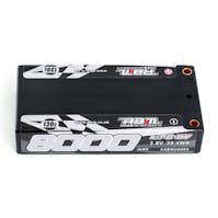 #ABM20003 - ABM-RC Lipo Racing Battery 8000 3.8V 130C 4mm BRCA Approved