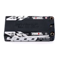 #ABM20006 - ABM-RC Lipo Racing Battery 4000 7.6V 130C 5mm - Shorty - BRCA Approved