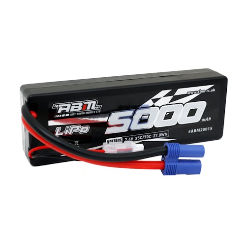 #ABM20015 - ABM 5000mAh 7.4V 70C Lipo Battery with EC5 connector