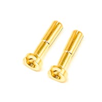 #ABM30003 - ABM LCG 4mm Gold Bullet Connectors (1 pair)