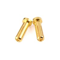 #ABM30004 - ABM 5mm Gold Bullet Connectors (1 pair)