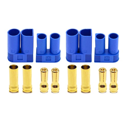 #ABM30009 - ABM EC5 5mm Gold Connectors (2 pair m+f)