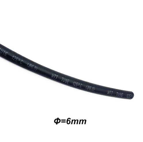 #ABM30025 - ABM 6.0MM HEATSHRINK BLACK (1Metre)