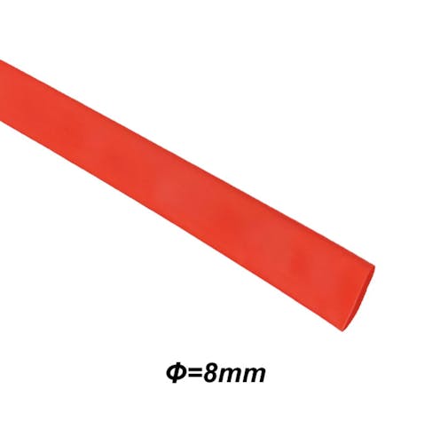 #ABM30028 - ABM 8.0MM HEATSHRINK RED (1 Metre)