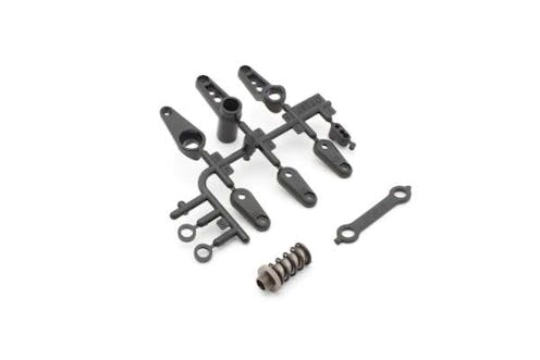 #K.OT267GM - Servo Saver Set Kyosho Optima Mid - Gun Metal