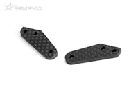 #SPKF83001-30 - Sparko F8 Carbon Fiber Steering Knuckle Plate(R=L) 3.0mm (2pcs)