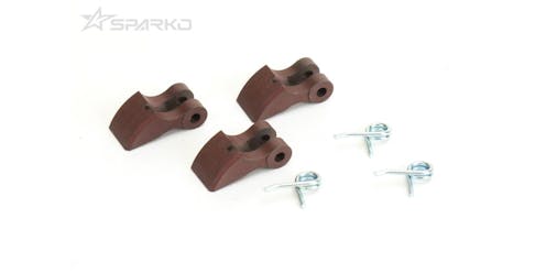 #SPKF84021 - Sparko F8 Aluminum Clutch Shoes & 1.0mm Spring (3pcs)