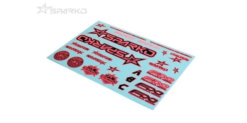 #SPKF89004-PKOP - Sparko F8 Body Sticker-Pink for Optional