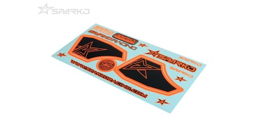 #SPKF89005-OGOP - Sparko F8 Wing Sticker-Orange for Optional Wing