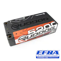 #RP-0752 - RUDDOG Racing 5200mAh 150C/75C 7.6V LCG Short Stick Pack LiPo-HV Battery