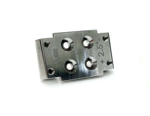 #W3057 - Willspeed B7 Front Bulkhead 316 Stainless Steel Hanger 2.5