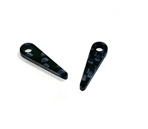 #W3068-B - Willspeed Universal 2mm Carbon Fibre Battery Tabs (2)