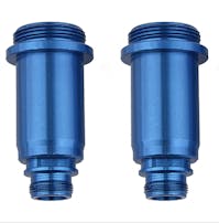 #AS71191 - TEAM ASSOCIATED SR10 SHOCK BODIES 12X23MM FRONT BLUE ALUM