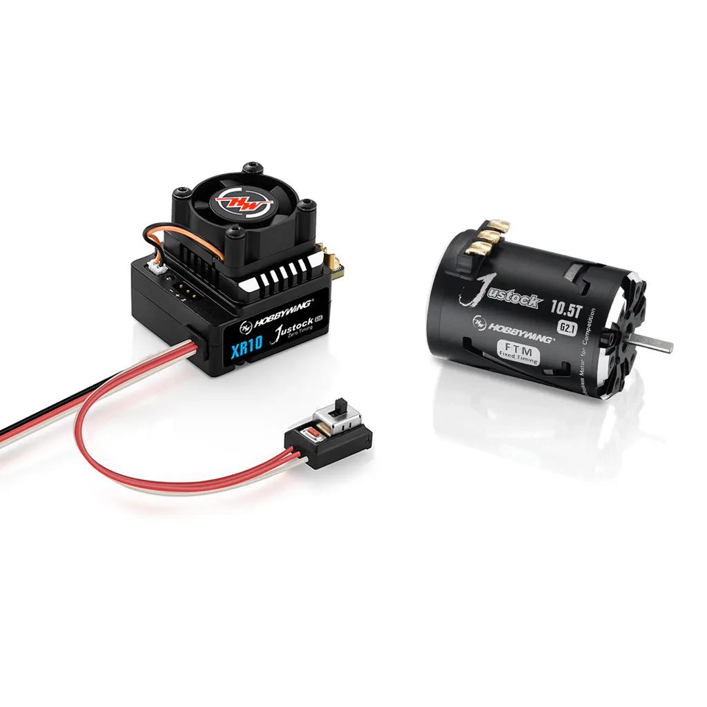 HW38020374 - HOBBYWING JUSTOCK COMBO JS4 G3S ESC + G2.1 25.5T MOTOR