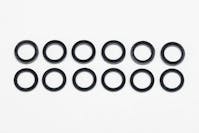 #MS-009S - Yokomo Molded Sus Ball Cap Spacer (1.0/1.5mm 6 each)