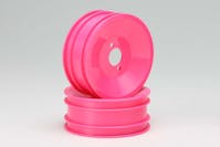 #YZ-821-2 - Yokomo Front Wheel (Pink) for YZ-870C - 2.2"