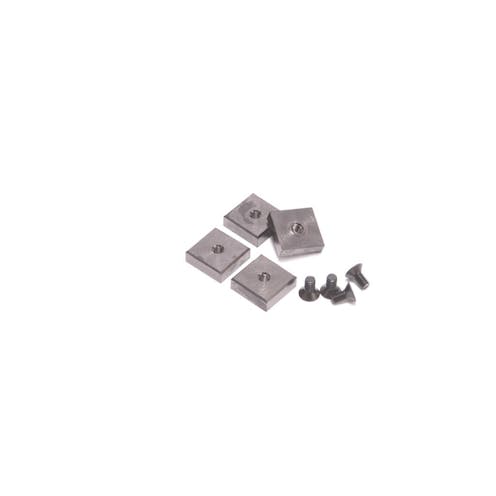 #CR868 - Threaded Square 5g Weight - (pk4)