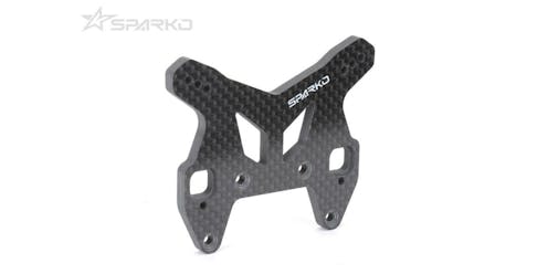 #SPKF83013OP - Sparko F8 Carbon Fiber Front Shock Tower 4.5mm