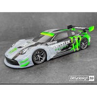 #BD-GT-190PGT3R  - Bittydesign P-GT3R 1/10 GT 190mm Clear Body