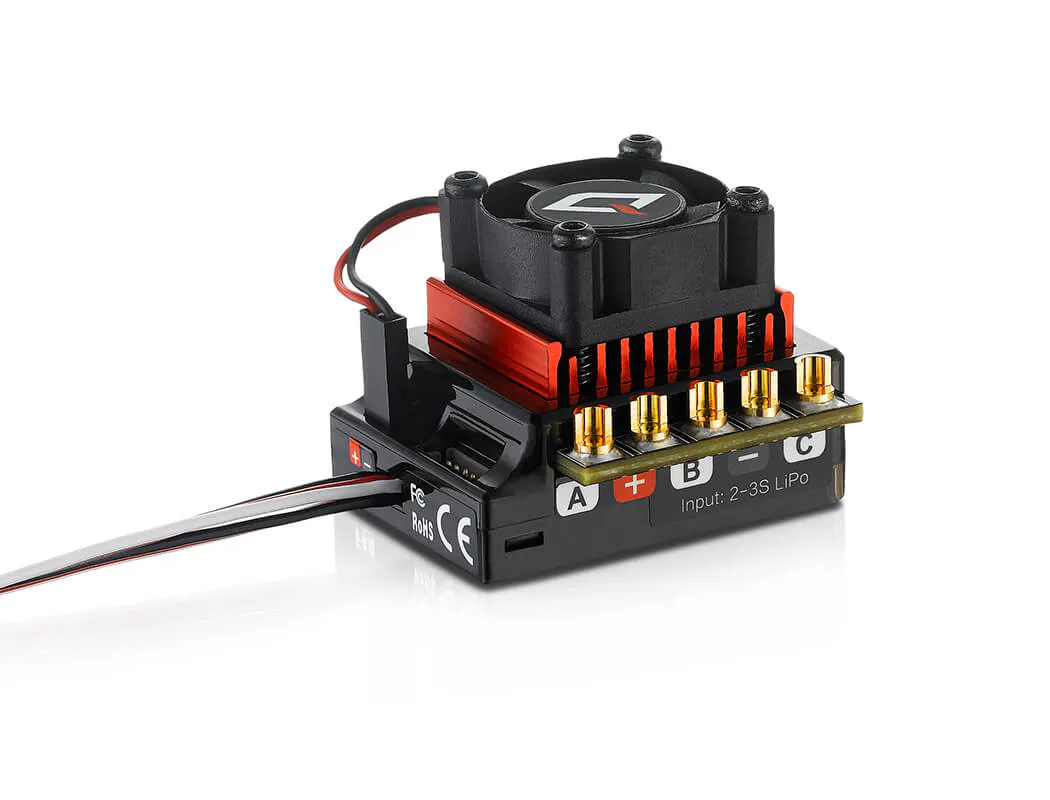 【新着商品】HOBBYWING QuicRUN-10BL120-G2-SENSO HW30125002 - HOBBYWING QUICRUN 10BL120 SENSORED ESC G2