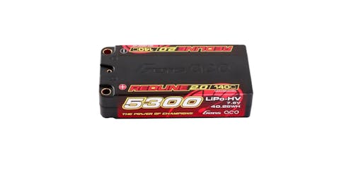 #GEA53002S14D5 - GensAce Redline 2.0 Shorty 2S HV 7.6V-140C - 5300MAH - 96x47x22.5mm - 199g