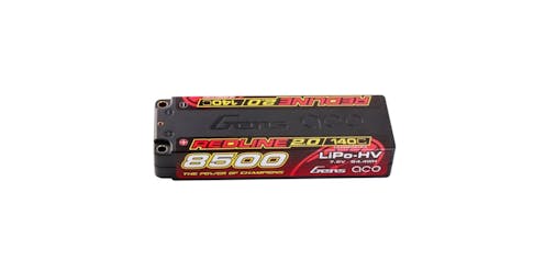 #GEA85002S14D5 - GensAce Redline 2.0 2S HV 7.6V-140C - 8500MAH - 139x47x25mm - 302g