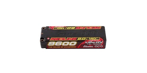 #GEA96002S14D5 - GensAce Redline 2.0 2S HV 7.6V-140C - 9600MAH - 139x47x25mm - 324g