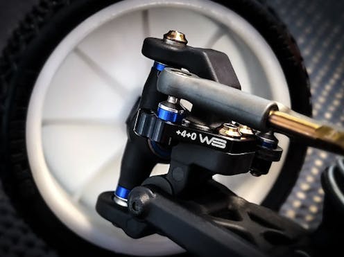 #W3082 - Willspeed B7 Aluminium +4 +0 Caster Block Link Mounts