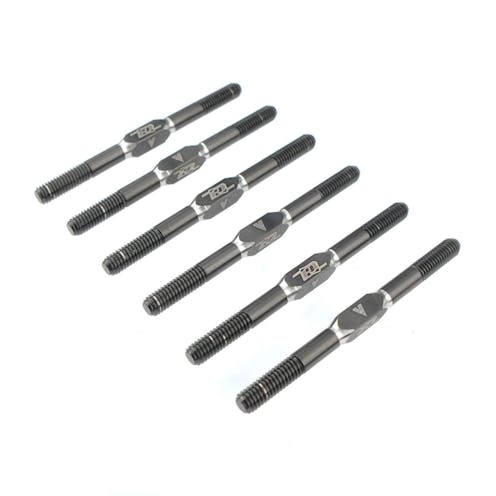 #RDRP0643-BLK - Revolution Design B7 Ultra Titanium Turnbuckle Set (black | 3.5x48mm | 6pcs)