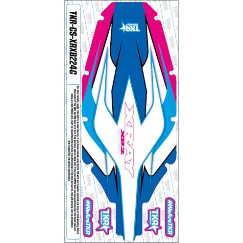 #TKR-CS-XRXB224C - TKR Custom Chassis Skin (Xray XB2C '24)