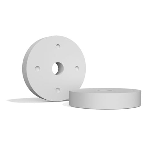 #AV10107-BLK - Avid Machined 13mm pistons - 2.5mm thick - Blank - 1 pr (AE FT 13mm shocks)