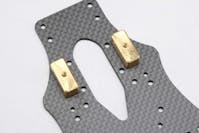 #MS-BWF10 - Yokomo Brass front weight for MS1.0 (10g x 2)