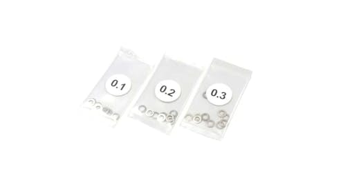 #K.96649B - Kyosho Shims 3.175mm (0.1-0.2-0.3) (10 each) For 540 Motor & Kingpin