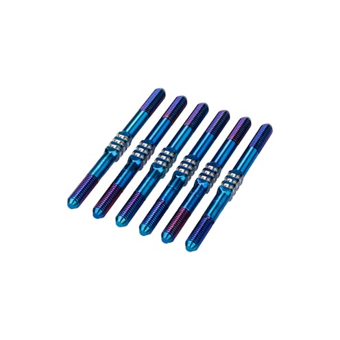 #JC5136-1 - JCONCEPTS AE B7 FIN TURNBUCKLE KIT - BLUE