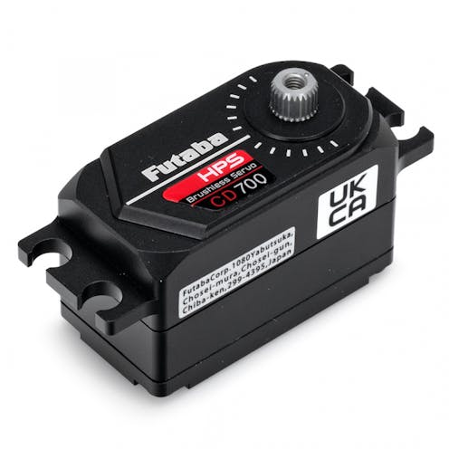 #FUT05102729-3 - Futaba HPS-CD700 Low Profile Brushless Servo PWM/S.BUS2 9.6kg 0.045s 4.8V - 7.4V