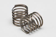 #MS-SSL185 - Yokomo Linear Shock Spring  (1.85/White) for MS1.0