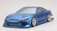 #SD-TY15BB -  Yokomo Drift Body Nissan Silvia S15 - Team Toyo Tires / GP Sports (Graphic / Decal Less)