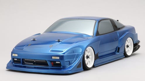 #SD-TY180BB - Yokomo Drift Body Nissan 180SX - Street Version