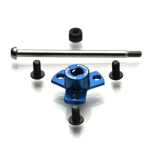 #EX2227 - Exotek Locked spur gear mount with titanium shaft (AE B7 or B7D)