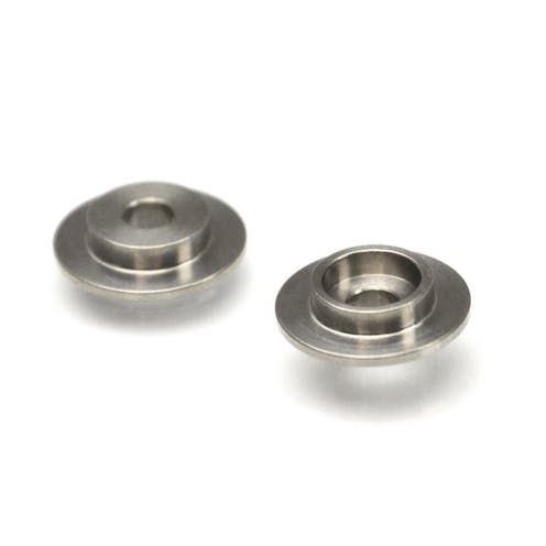 #EX2242 - Exotek Titanium slipper spring perches - pr (Associated B7 or B7D)