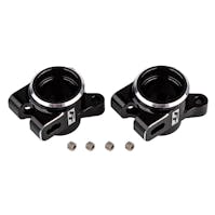 #AS92472 - TEAM ASSOCIATED FT RC10B7 REAR HUB SET BLACK ALUMINIUM