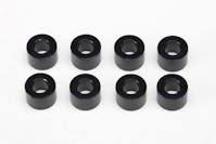 #ZC-A3640BA -  Yokomo 3×6×4.0mm Aluminum Shim (8pcs·Black)