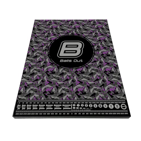 #BO100V2-PU - BALLS OUT V2 SET UP BOARD TC SIZE 300MM X 400MM  X  18MM - PURPLE