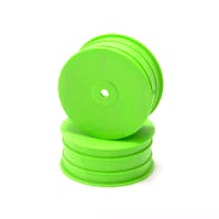 #U8688 - Schumacher Wheel Hex Front - Green - 4wd - pr