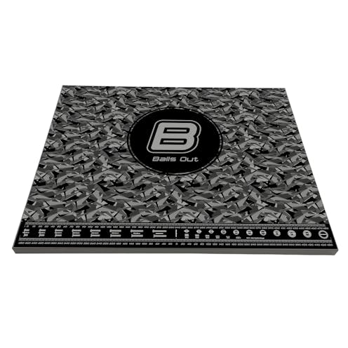 #BO102V2-GRY - BALLS OUT V2 SET UP BOARD 1/8 BUGGY SIZE 400MM X 500MM X 18MM - GREY