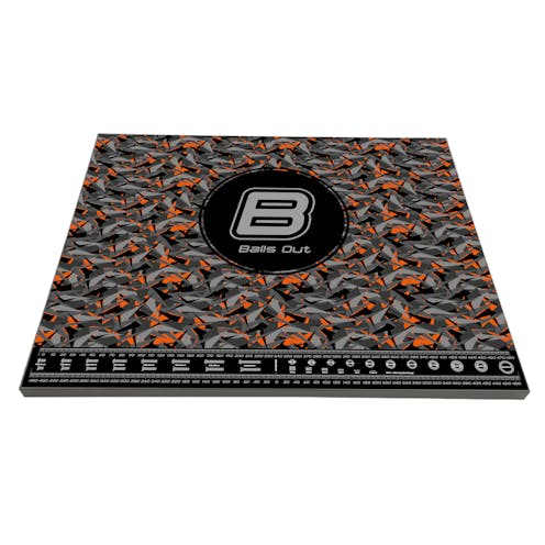#BO102V2-O - BALLS OUT V2 SET UP BOARD 1/8 BUGGY SIZE 400MM X 500MM X 18MM - ORANGE
